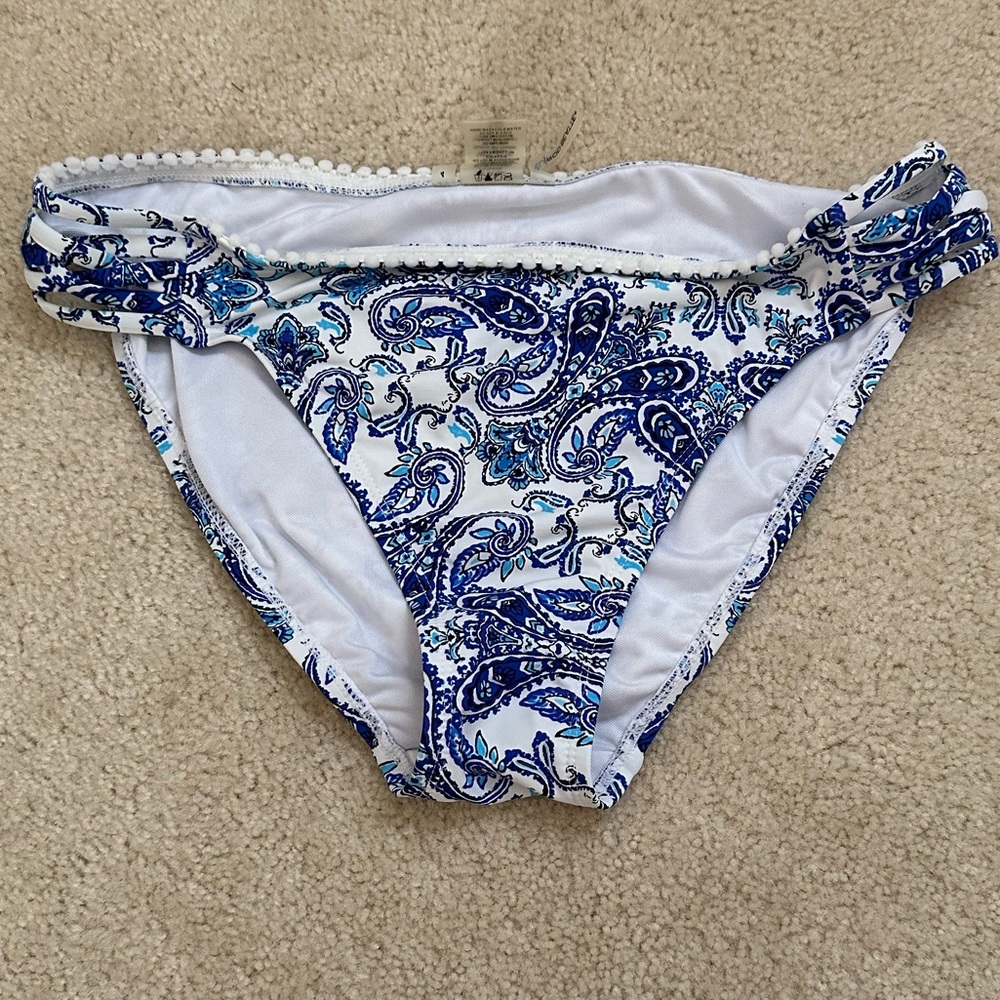 EUC Bleu Rod Beattie bikini bottoms size 4